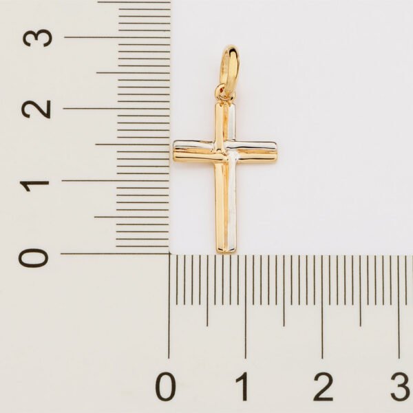 Cordão Singapura com Pingente Crucifixo - Image 6